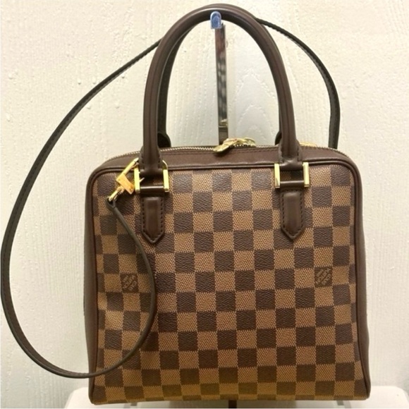 Louis Vuitton Handbags - Authentic Louis Vuitton Damier Ebene Brera Tote Bag Shoulder Bag Crossbody Purse
